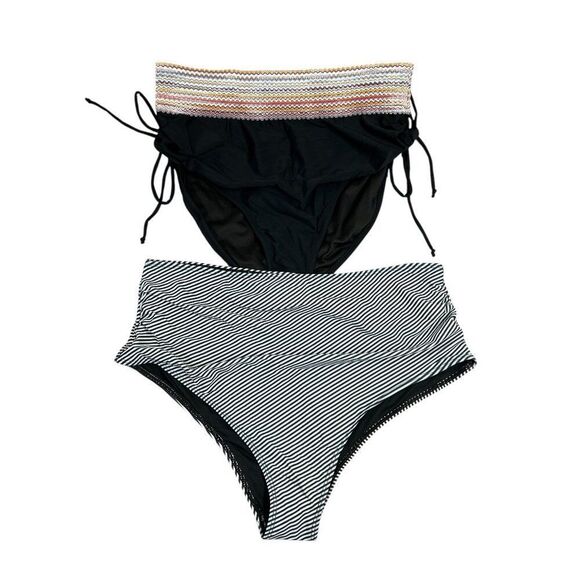 2x Bikini Bottoms Women's Size XL Summer Beach Outdoor - Picture 1 of 8